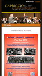 Mobile Screenshot of capriccio.nl